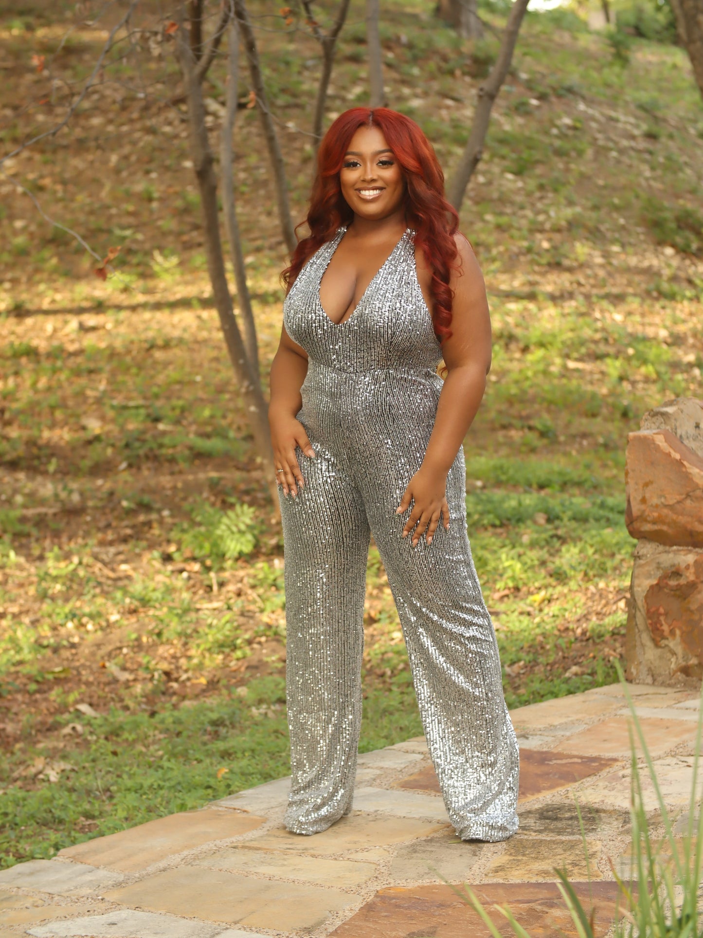 Renaissance Sequin Jumpsuit