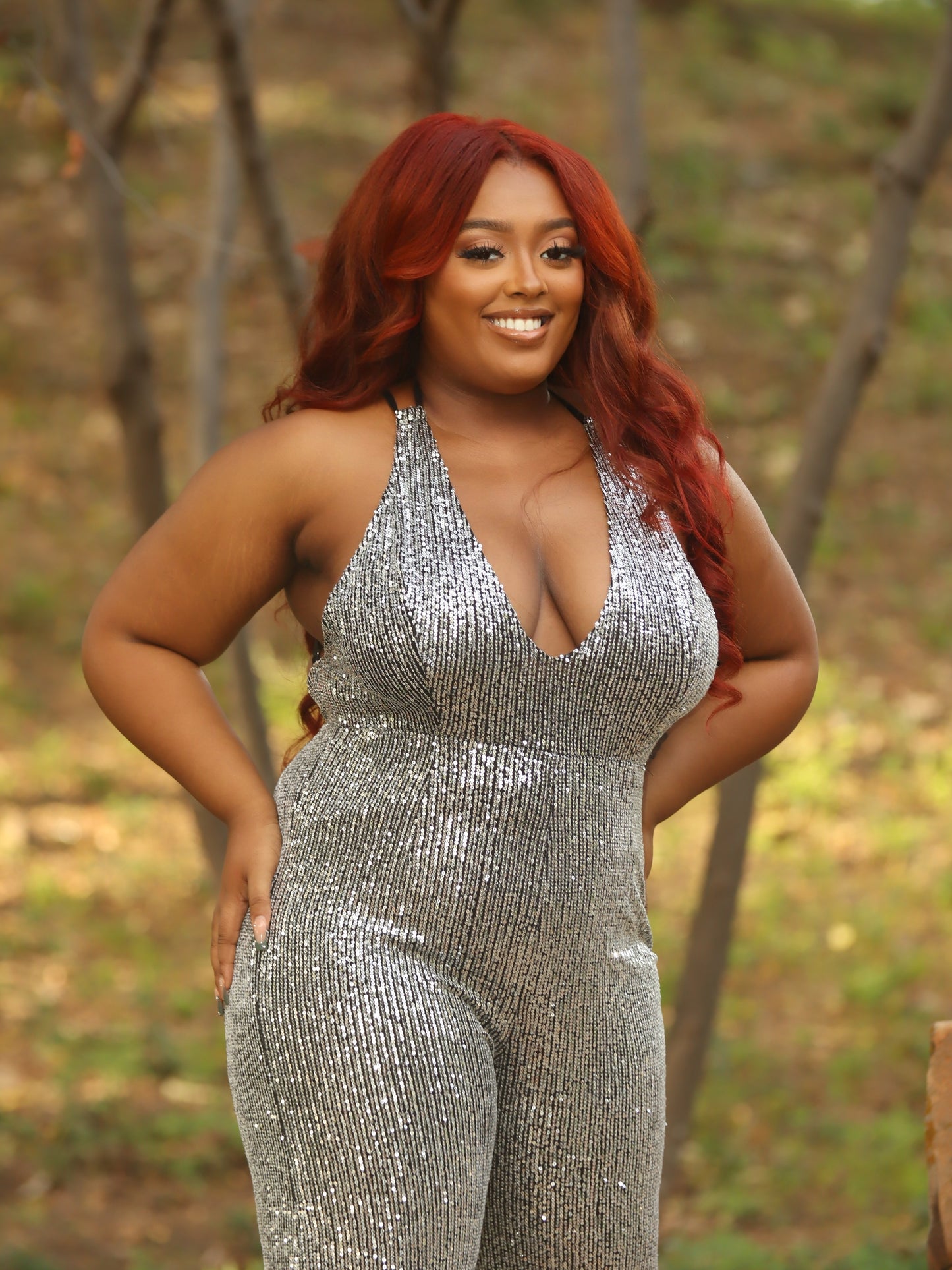 Renaissance Sequin Jumpsuit