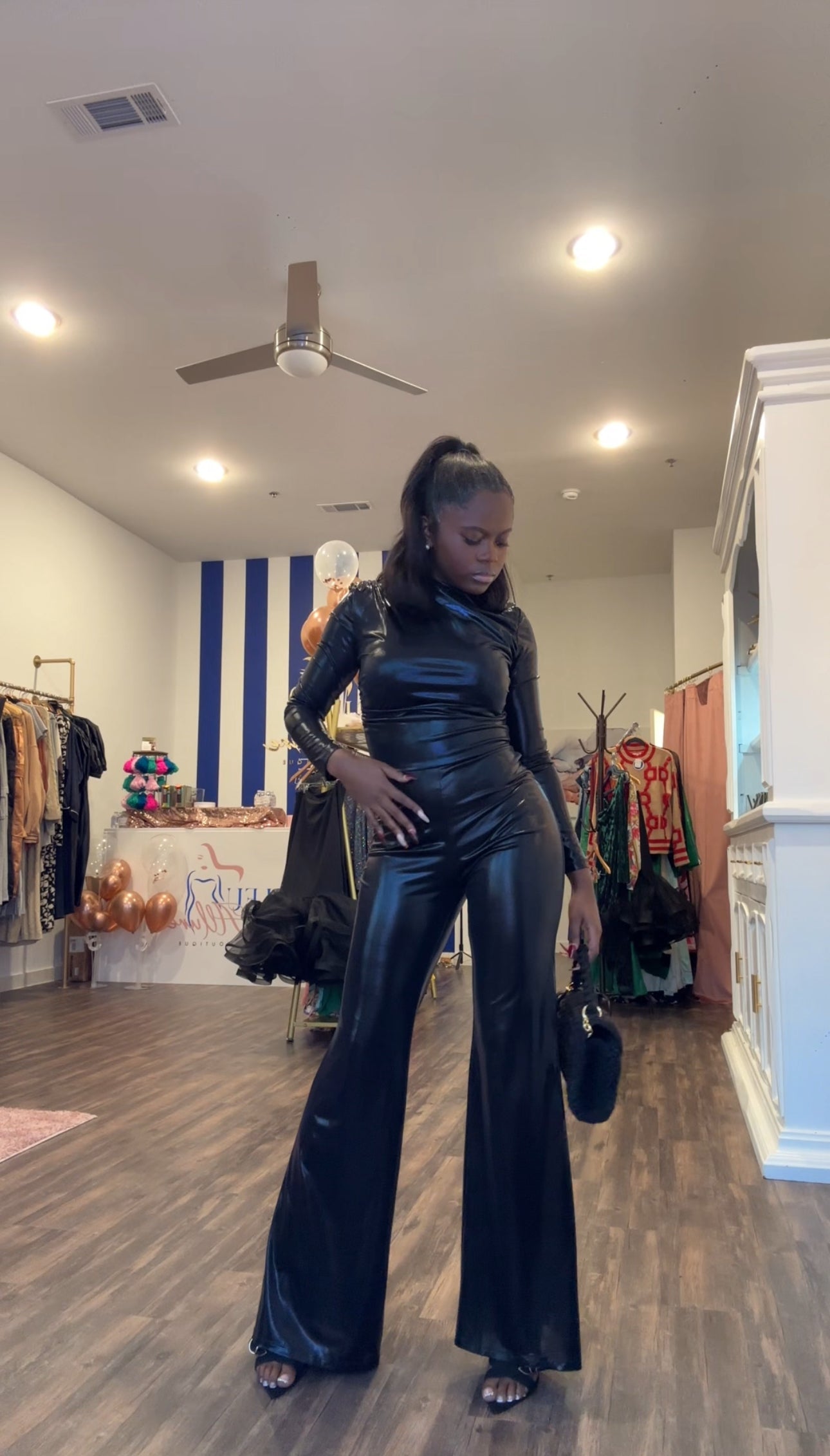 Black elegant jumpsuit