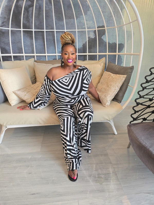 Minding My Business Jumpsuit