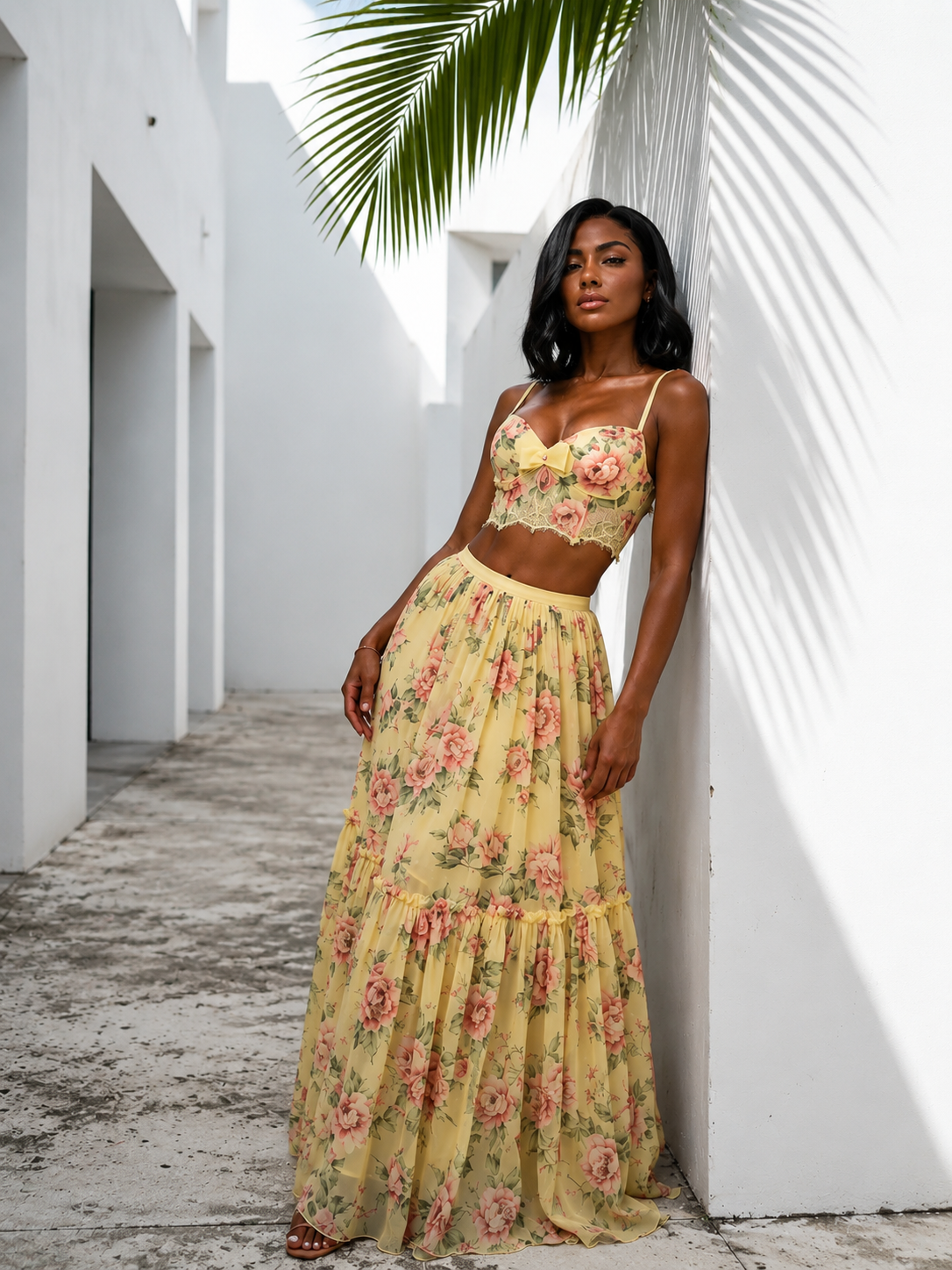 Cocoa Luxe Skirt Set