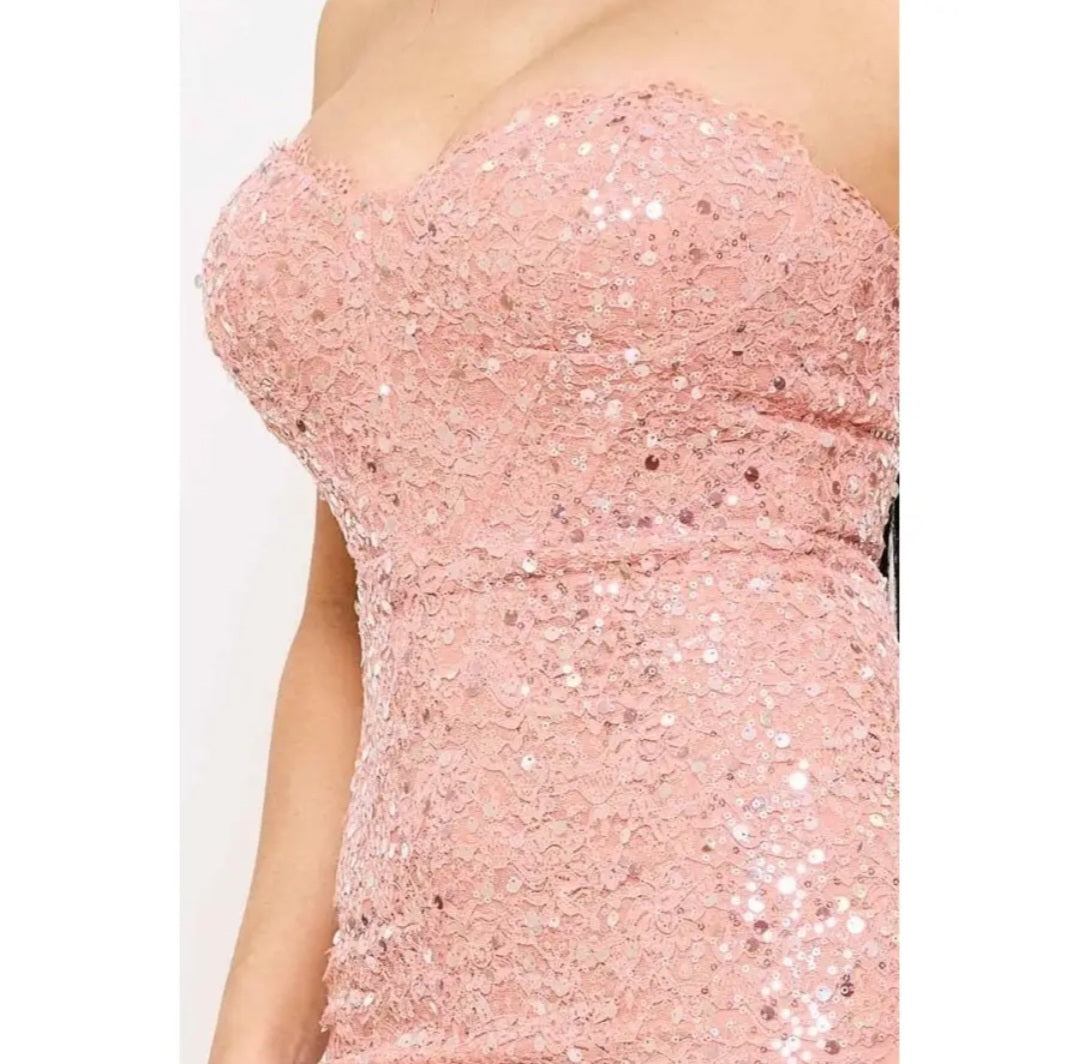 Pink Diamonds Dress