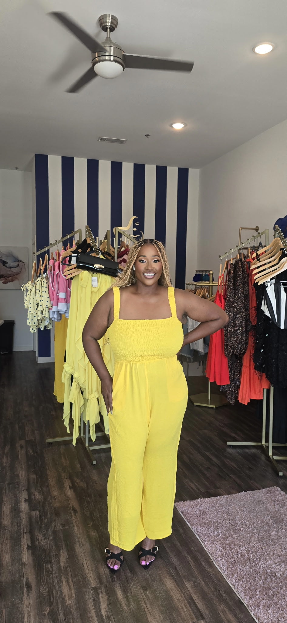 Fun & Flirty Plus Jumpsuit