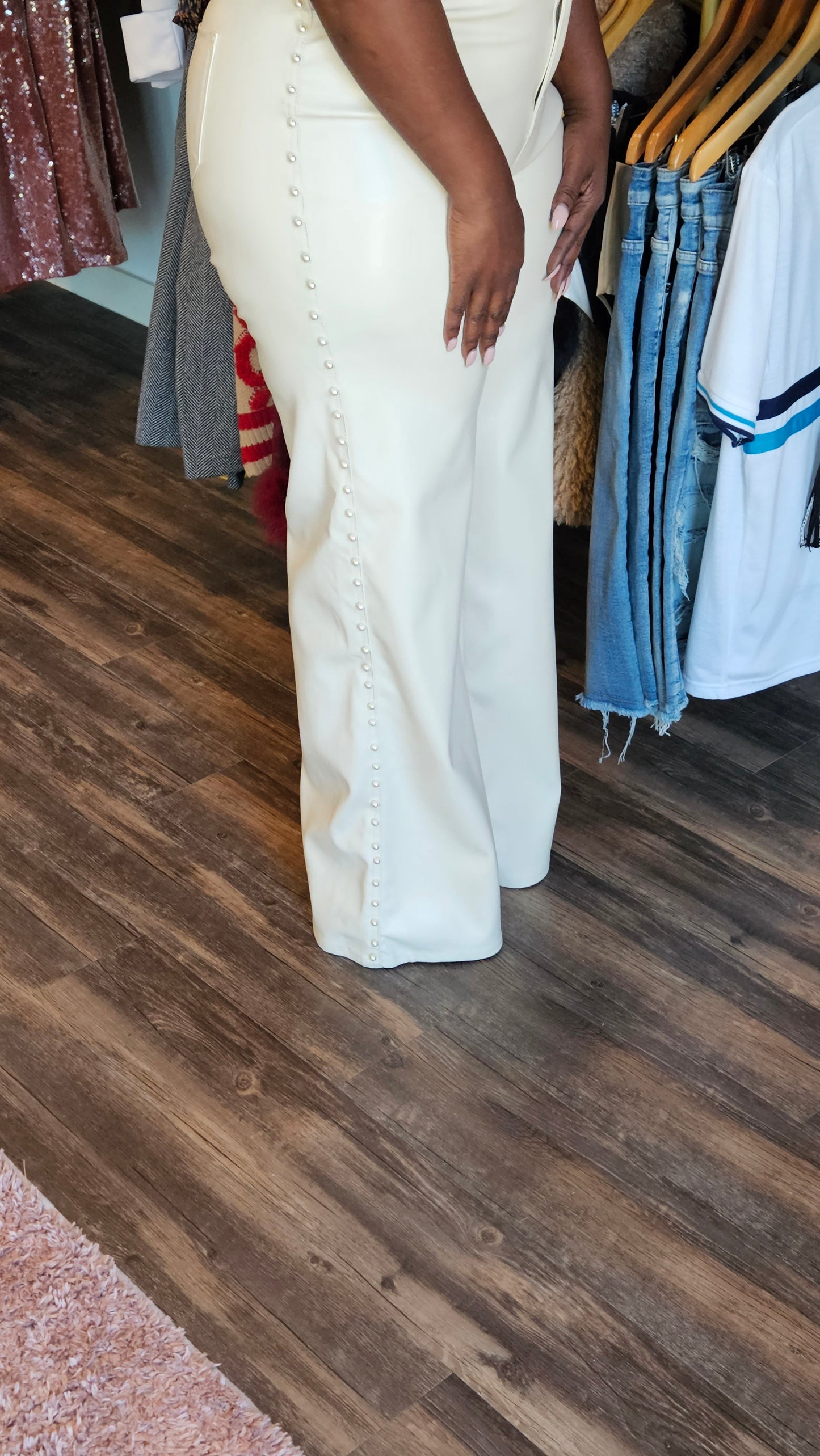 Candy Girl Vegan Leather Pants