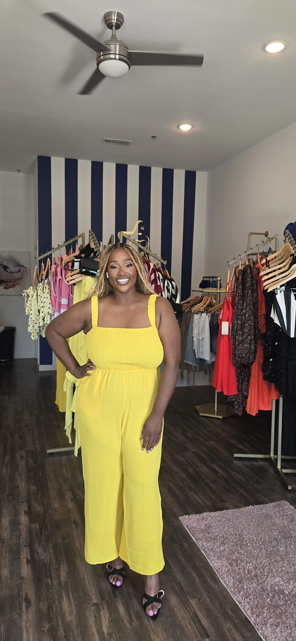 Fun & Flirty Plus Jumpsuit