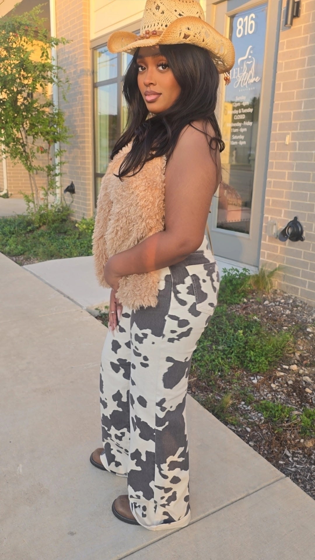 Vegas Faux Fur Vest