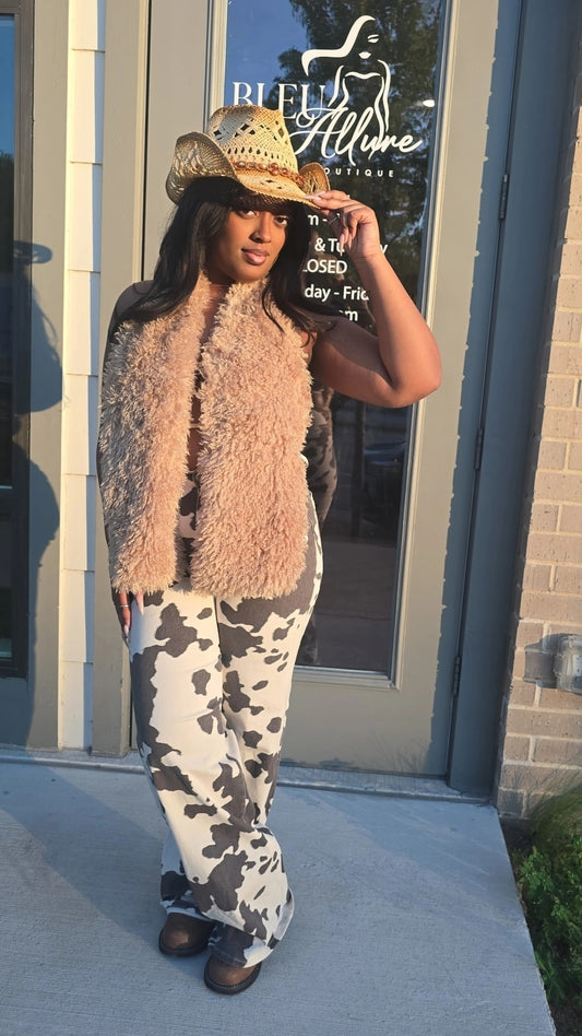 Vegas Faux Fur Vest