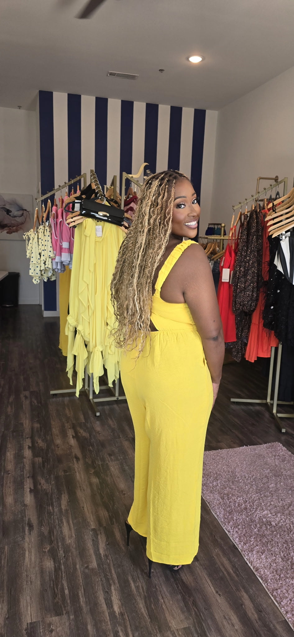 Fun & Flirty Plus Jumpsuit